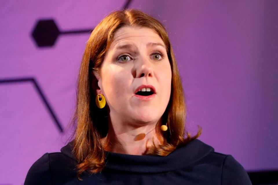 Leader of the Liberal Democrats Jo Swinson (AFP/Getty Images)