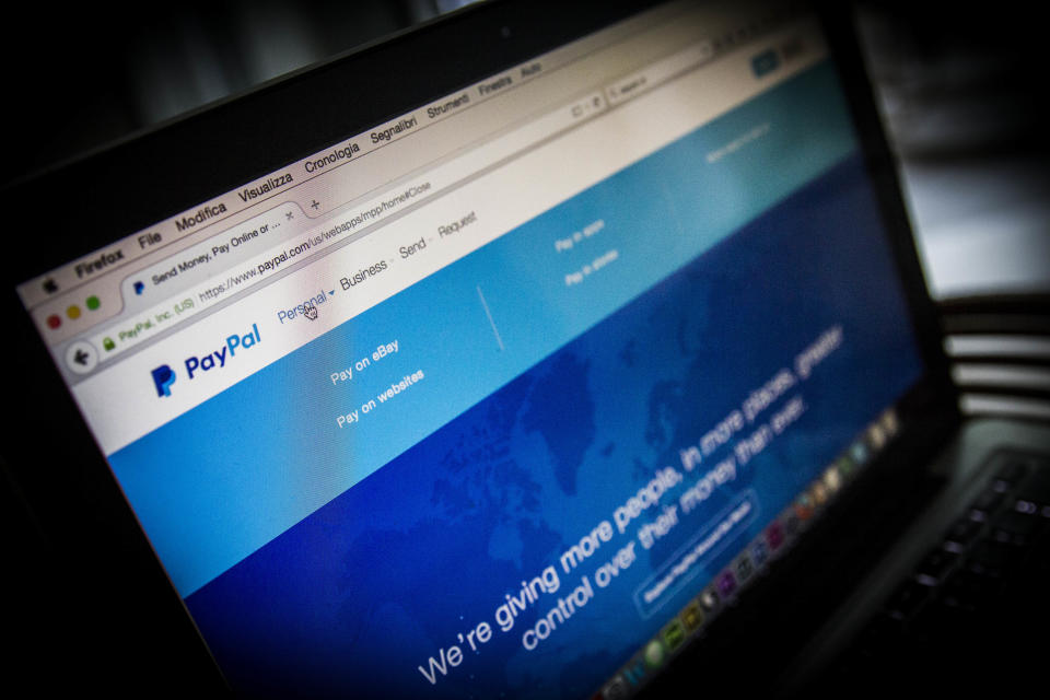 Make sure you're actually using PayPal and not a nefarious imposter. (Photo: Getty)