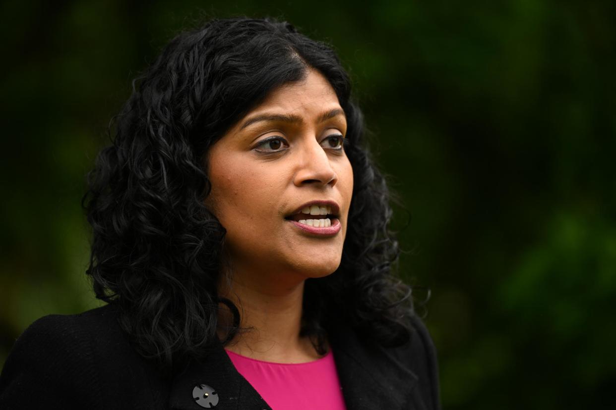 <span>Victorian Greens leader Samantha Ratnam has nominated for preselection to contest the federal seat of Wills, currently held by Labor’s Peter Khalil.</span><span>Photograph: James Ross/AAP</span>