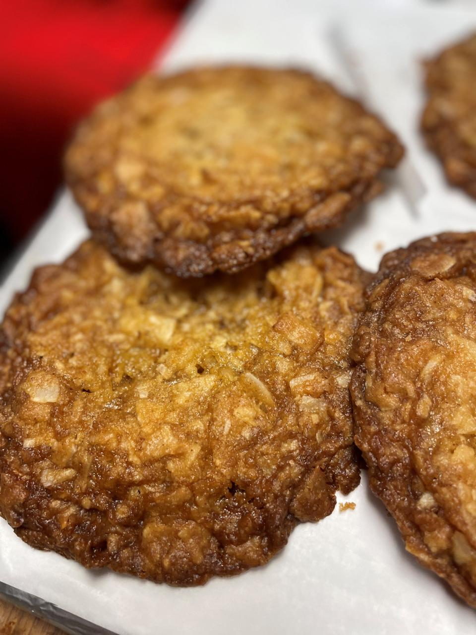 Leah LaClair of Rochester took second place in the 2023 Holiday Cookie Contest at the Rochester Public Market for coconut browned butter cookies.