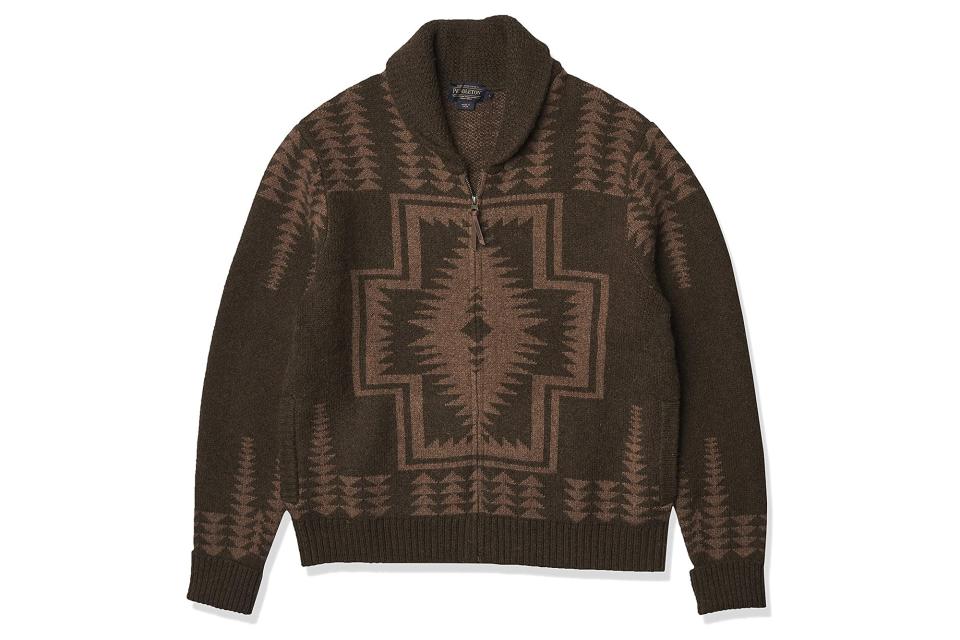 Pendleton "Harding" zip cardigan sweater (was $199, 26% off)
