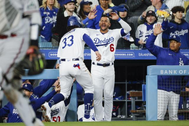Dodgers embrace David Peralta's 'freight train' energy, even as he battles  slump