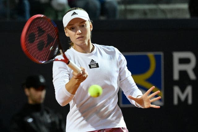 Elena Rybakina in Rome