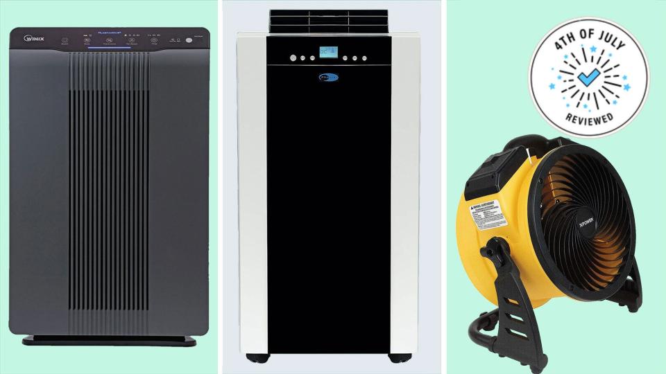 Save on appliances that'll keep you cool all summer during this 4th of July sale.