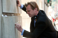 Christopher Nolan on the set of Warner Bros. Pictures' "The Dark Knight Rises" - 2012