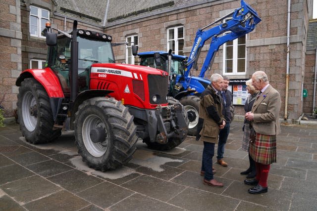 Royal visit to Aberdeenshire