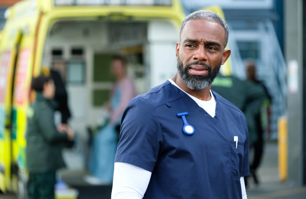 Casualty’s Charles Venn becomes a grandfather credit:Bang Showbiz