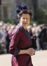 <p>Die Königliche Prinzessin Anne lässt sich die Hochzeit ihrers Neffen natürlich auch nicht entgehen.(Bild: Gareth Fuller/PA Wire) </p>