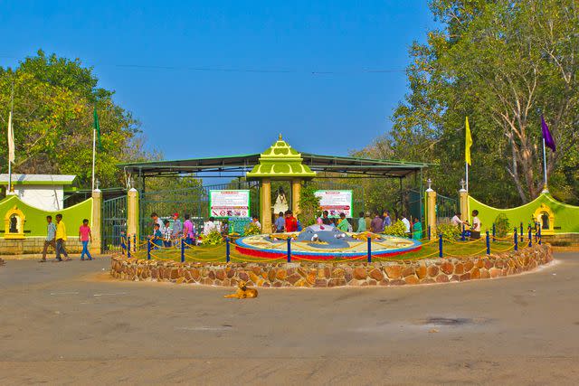 <p>Getty</p> Tirupati Venkateshwara zoo.