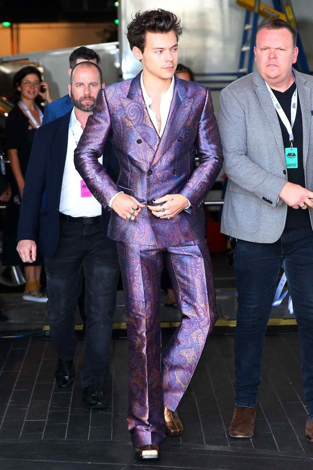 The Story Behind Harry Styles's Incredible “Lights Up” Outfit