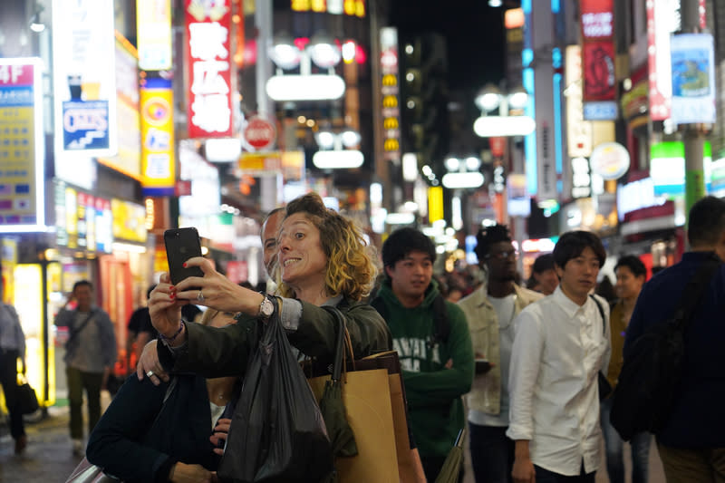 日本政府觀光局（JNTO）19日公布6月共有207萬3300名訪日外國客，已回復到2019年同月的72%水準；以國家或地區別來看，台灣觀光客人數僅次於韓國，排名第2。（中央社資料照）