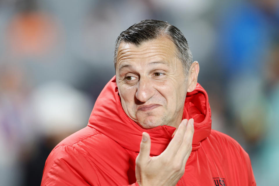 USWNT head coach Vlatko Andonovski had led the team since 2019. (Photo by Carmen Mandato/USSF/Getty Images )