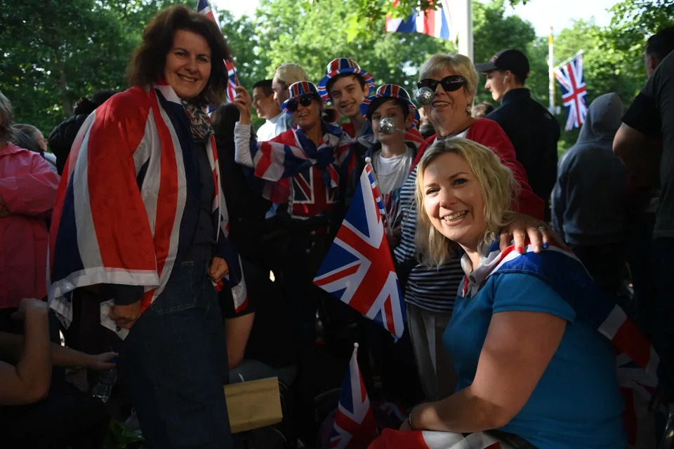 Union Jack flags cover London to celebrate Elizabeth II’s jubilee