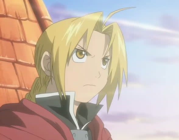 Edward Elric in "Fullmetal Alchemist"