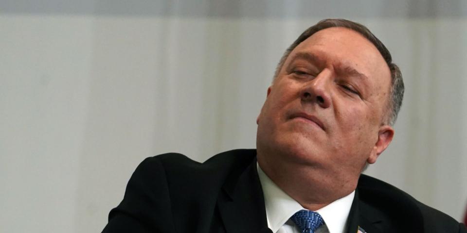 mike pompeo holiday party