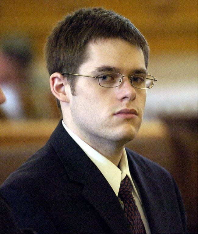 Thomas Lally during his 2006 murder trial.