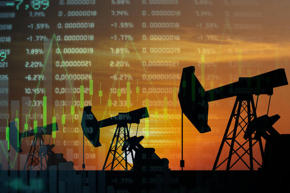 Oil prices inched higher in early trade on Tuesday after declining the previous session as investors weigh what path central banks might take on interest rates this week. Photo: Getty.