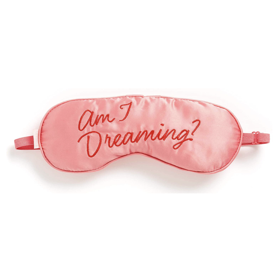 4) Getaway Soft Padded Eye Mask with Adjustable Strap