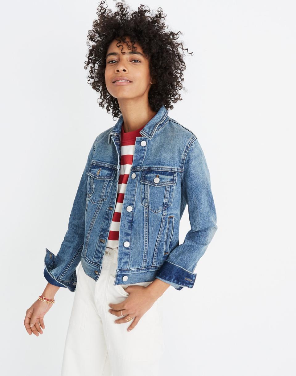 Do Wear: Denim Jacket & Slip