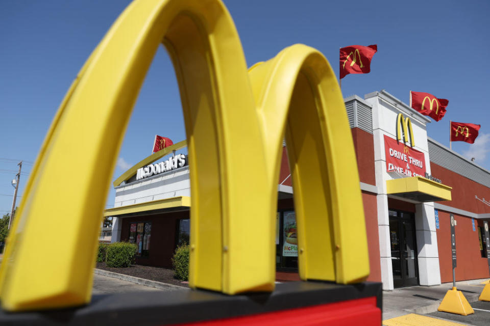 McDonalds storefront