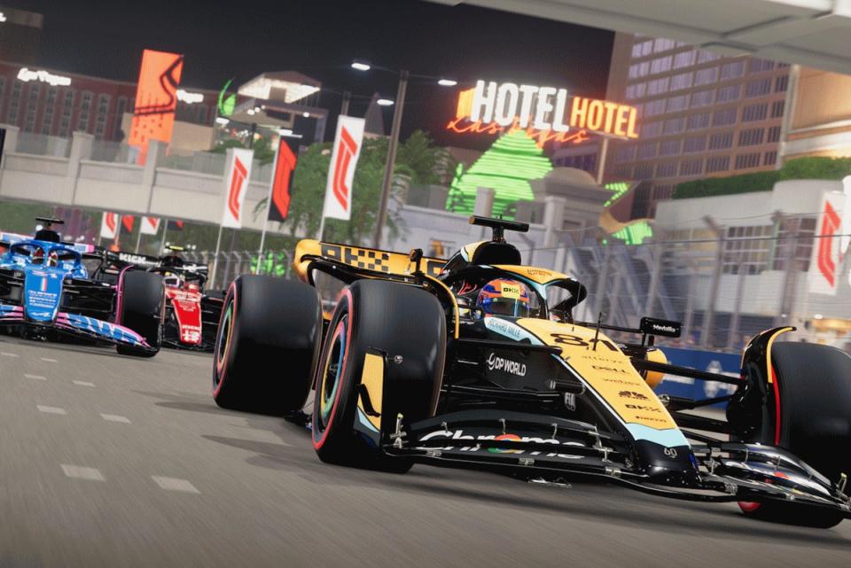 Las Vegas is a new standout track (Codemasters/EA Sports)