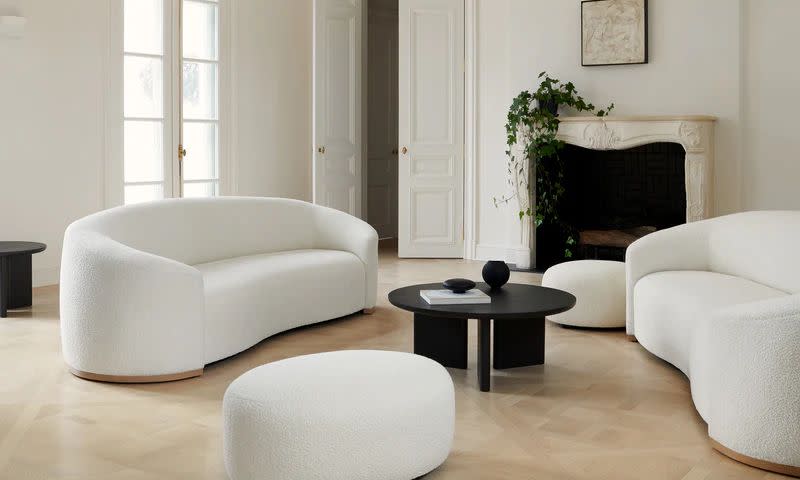 <p><a href="https://go.redirectingat.com?id=74968X1596630&url=https%3A%2F%2Fmaidenhome.com%2Fcollections%2Fthe-chelsea-sofa%3Fcolor%3DWhite%26size%3D100%26finish%3DDriftwood%26currentFabric%3Ditalian-boucl-%26currentType%3Dsofa&sref=https%3A%2F%2Fwww.housebeautiful.com%2Fshopping%2Ffurniture%2Fg39761253%2Fbest-curved-sofa-picks%2F" rel="nofollow noopener" target="_blank" data-ylk="slk:Shop Now;elm:context_link;itc:0;sec:content-canvas" class="link rapid-noclick-resp">Shop Now</a></p><p>The Chelsea Sofa</p><p>maidenhome.com</p><p>$3725.00</p>