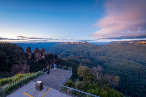 The Blue Mountains - Credit: getty
