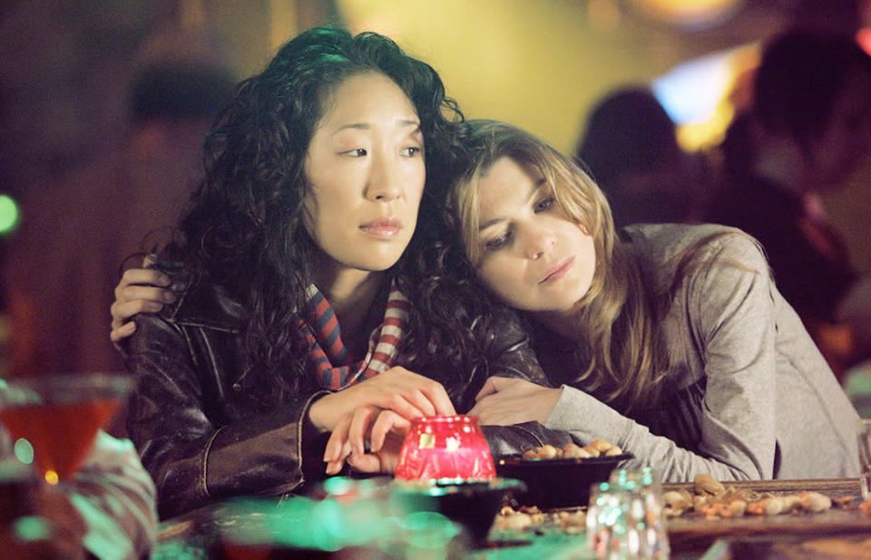 Cristina and Meredith, ‘Grey’s Anatomy’