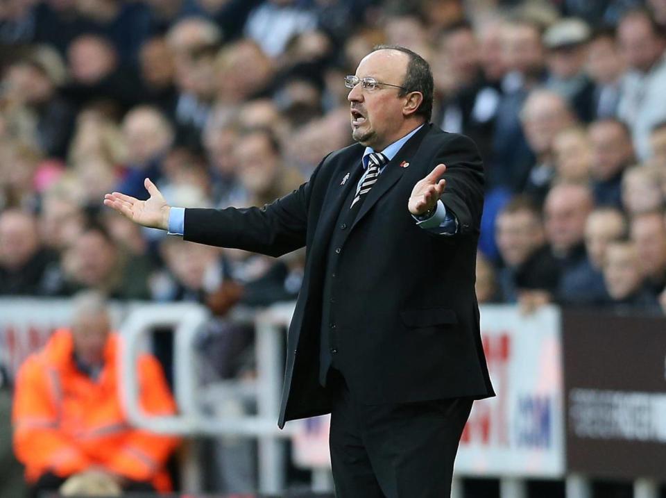 Benitez is staying focused on Newcastle's efforts on the pitch (Getty)