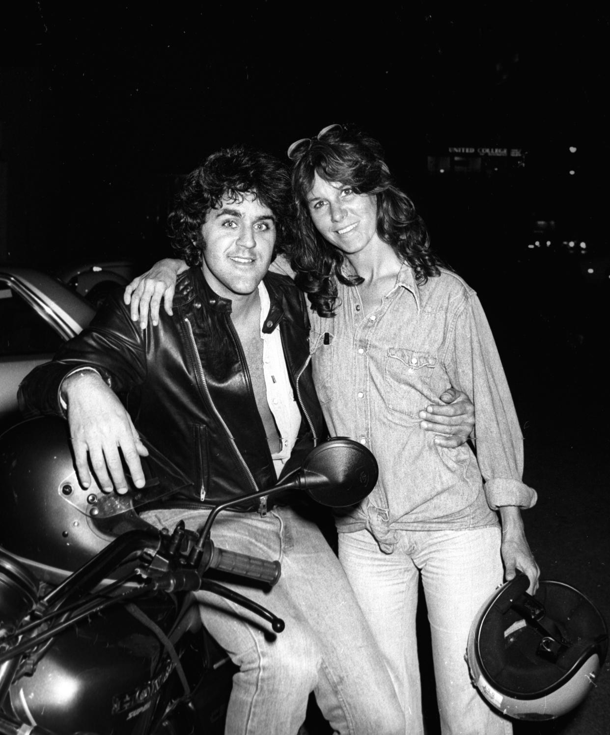 BEVERLY HILLS, CA - SEPTEMBER 26:  Jay Leno and wife Mavis Nicholson Leno attend the taping of 