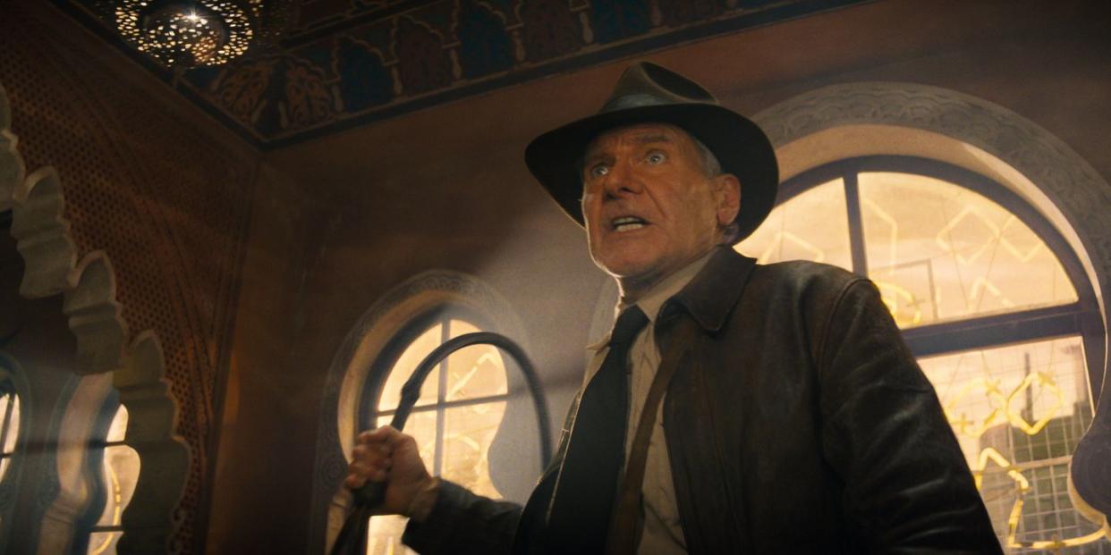 indiana jones harrison ford in lucasfilm's ij5 ©2022 lucasfilm ltd tm all rights reserved