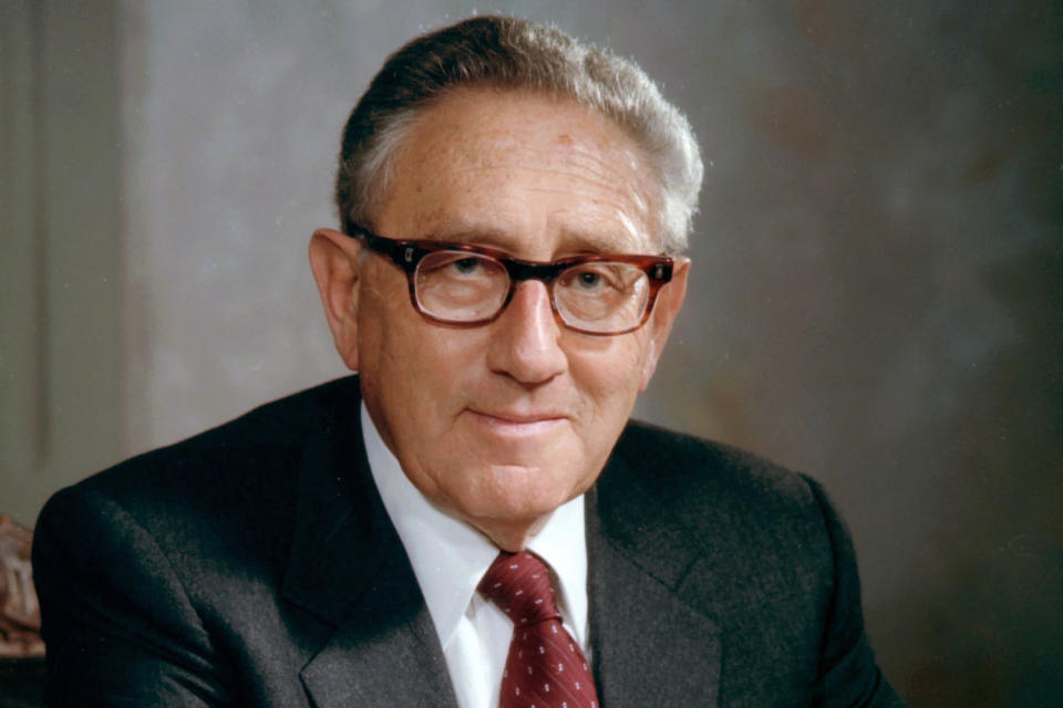 Portrait Of Henry Kissinger (Bachrach / Getty Images file)