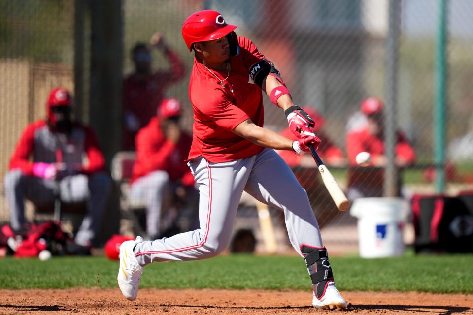 Reds infielder Noelvi Marte, still only 22-years-old, raised eyebrows last season when he hit .316 with a .822 OPS in 35 big league games.