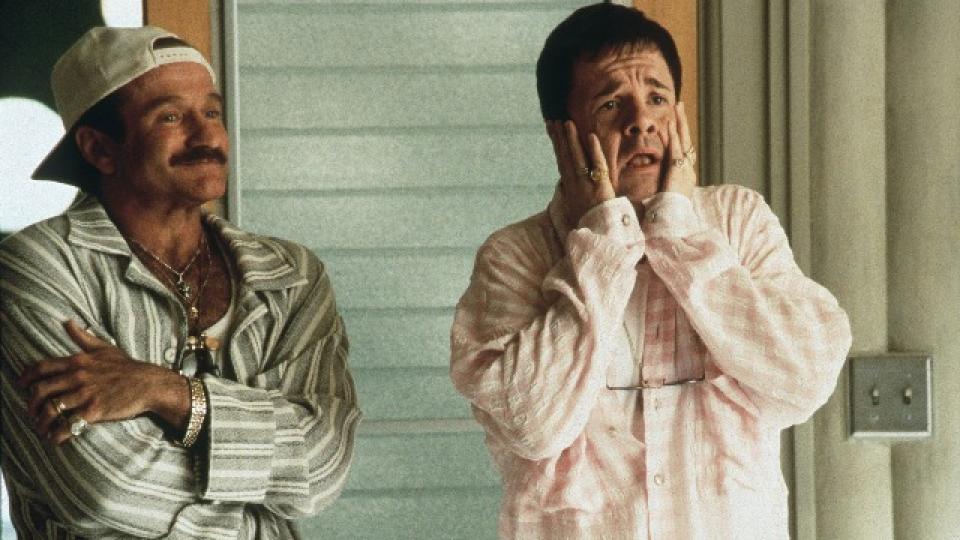 A still from the movie The Birdcage