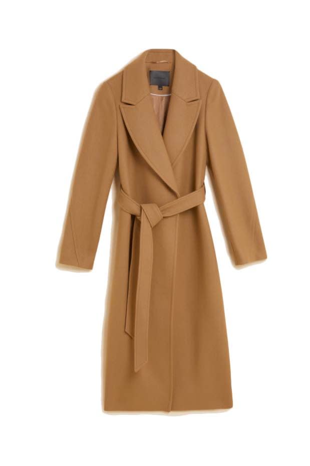 <p><a class="link " href="https://www.marksandspencer.com/wool-belted-longline-wrap-coat/p/clp60516039" rel="nofollow noopener" target="_blank" data-ylk="slk:SHOP NOW;elm:context_link;itc:0;sec:content-canvas">SHOP NOW</a></p><p>With both a generous wrap shape, sash belt and sweeping notched lapels, Marks & Spencer's offering ticks all of the typical ‘camel coat’ boxes in one. It's some of the best outerwear we've seen on the high street for under £150.</p><p>Wool Belted Longline Wrap Coat, £149, Autograph for M&S</p>