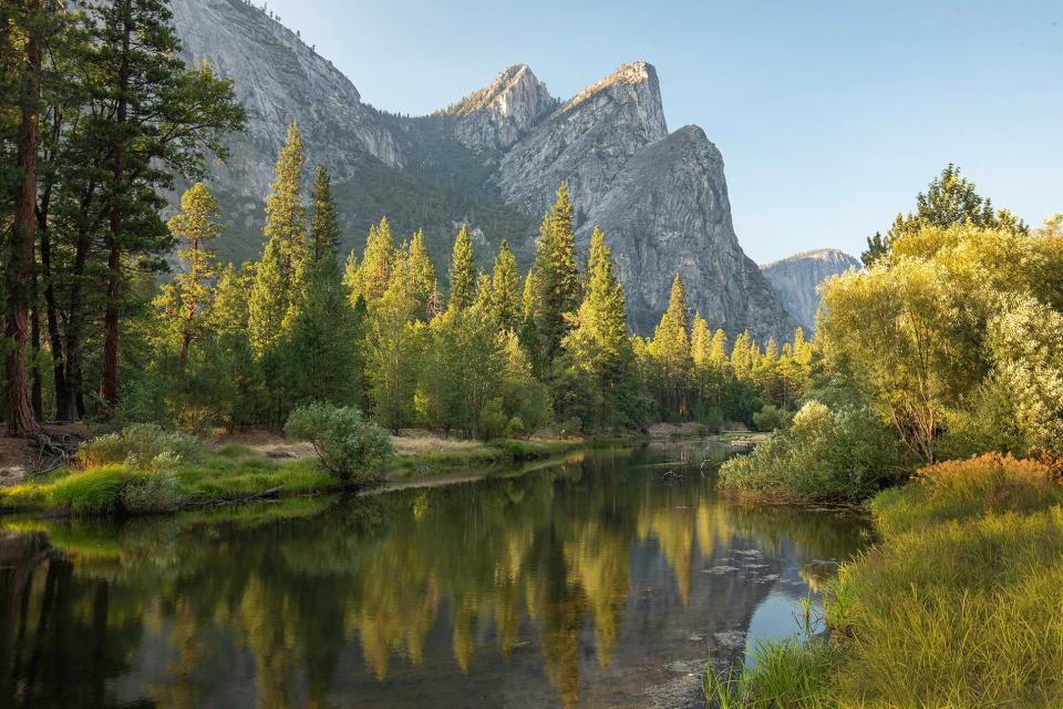 "River in Yosemite" by Robin Voorhees.