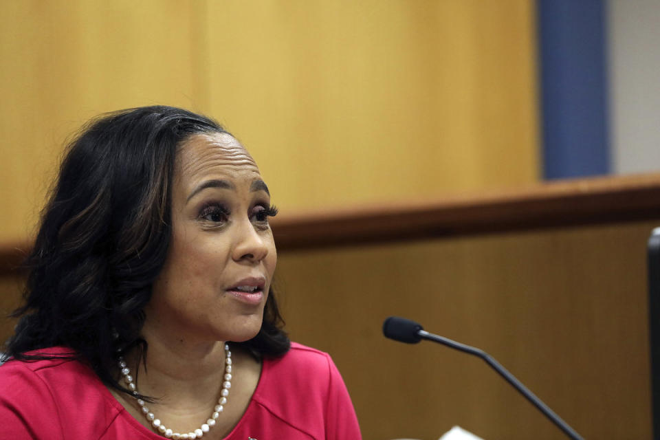 Fulton County District Attorney Fani Willis (Alyssa Pointer / Pool via AP)