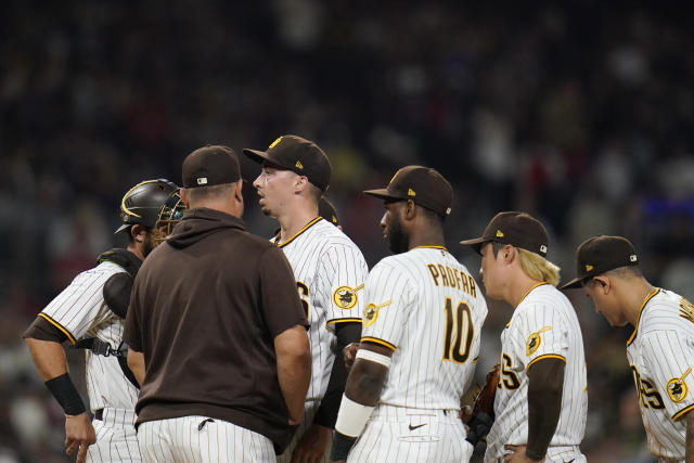 Padres' Blake Snell loses gem in 7th inning against Angels