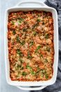 <p>Move over spaghetti pie, because this spaghetti squash casserole is a delicious, healthy, and vegetarian alternative to the classic. Spiced tempeh is mixed in for a mock meat-like texture that encourages your family to eat more vegetable and plant-based meals without even noticing. </p><p><em><a href="https://www.walderwellness.com/vegetarian-spaghetti-squash-casserole/" rel="nofollow noopener" target="_blank" data-ylk="slk:Get the recipe from Walder Wellness »;elm:context_link;itc:0;sec:content-canvas" class="link ">Get the recipe from Walder Wellness »</a></em></p>