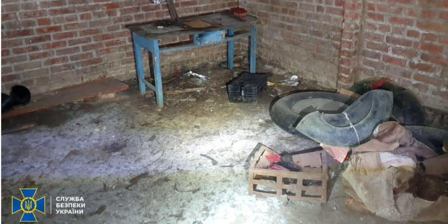 Russian torture chamber was found in the village of Liptsi, Kharkiv Oblast