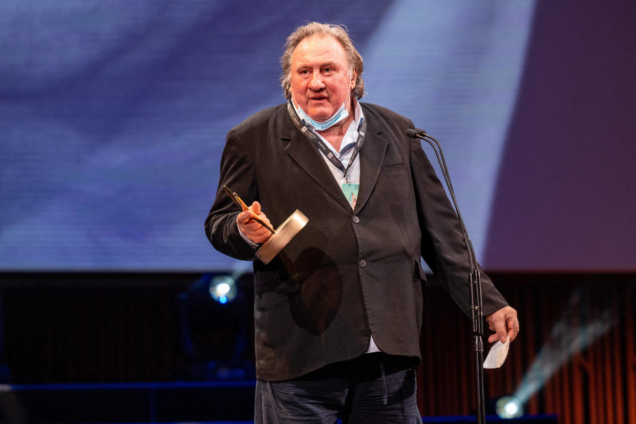 Gérard Depardieu, ici au mois d’octobre 2020, en Égypte.