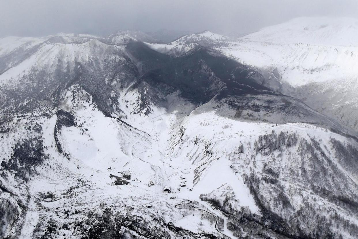 Most of those injured were on the ski slopes: Kyodo/via REUTERS