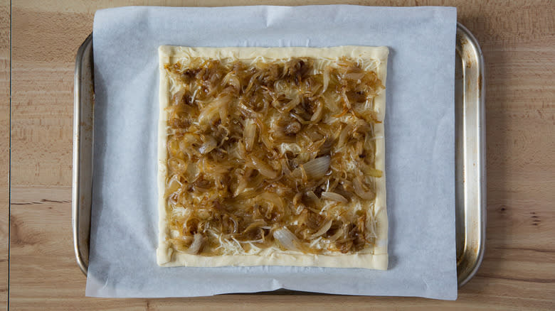 onion tart ready to bake 