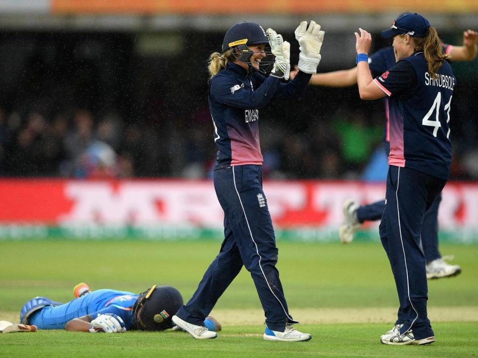 Shrubsole claimed five late wickets (Getty)