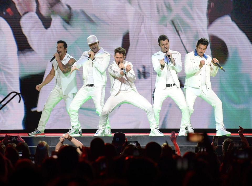 New Kids On The Block headline the Mixtape Tour, which comes to Jacksonville on Friday.