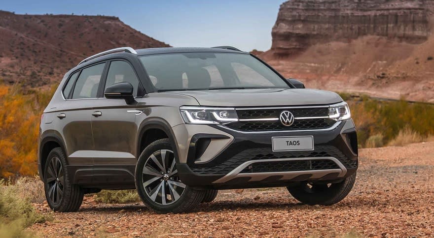 Volkswagen Taos, otro de los SUV líderes.