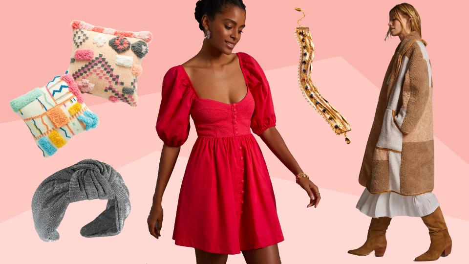 Save an extra 40% on must-have fashion and home pieces right now at Anthropologie.