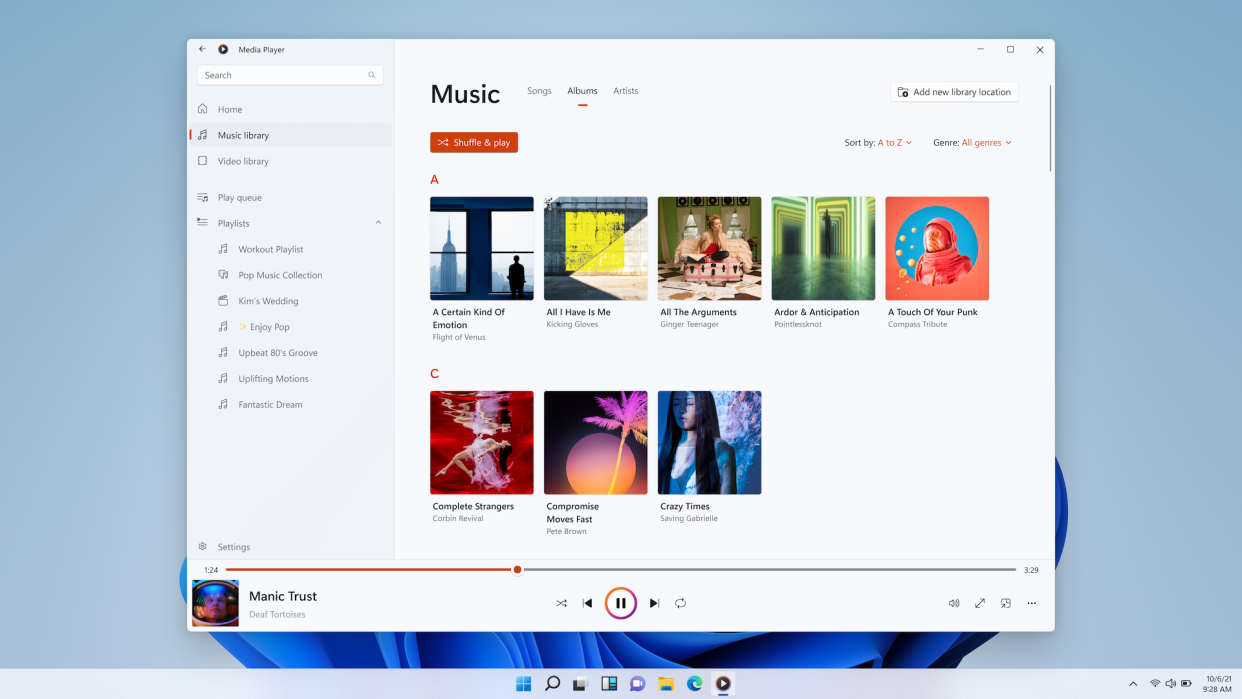  Windows Media Player on Windows 11 