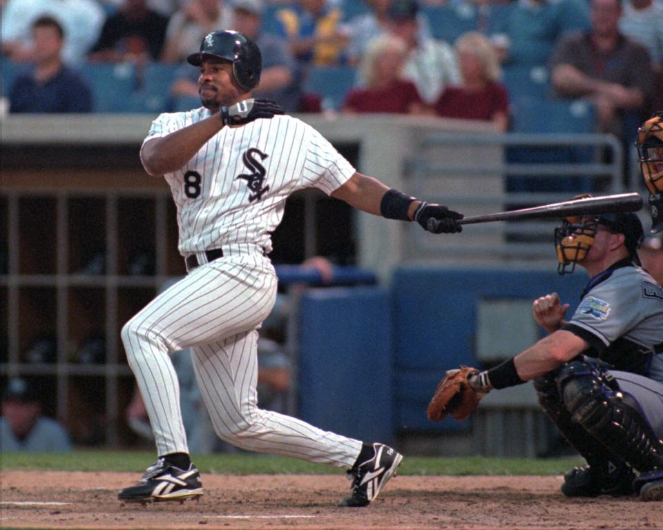 Albert Belle signed a five-year, $65 million free agent deal with Baltimore after the 1998 season.