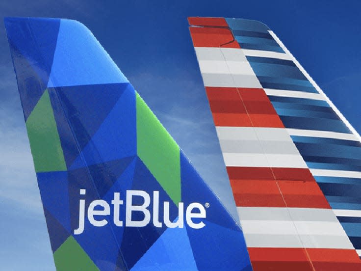 American Airlines and JetBlue Airways